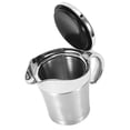 thumbnail image 3 of Gravy Boat, Thumb Operated Lid 304 Stainless Steel Widely Use Sauce Jug  For Kitchen, 3 of 8