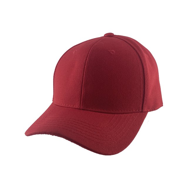 Casquette Ajustée Courbée, Rouge 7