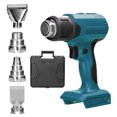 thumbnail image 1 of Amdohai Machine à Air Chaud Portative Sans Fil au Lithium Rechargeable Équipement de Chauffage Températures Réglables Outil Électrique avec 4 Embouts Compatible avec Batterie au Lithium Makita 18V, 1 of 8