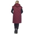 thumbnail image 4 of White Mark Doudoune Sans Manches Longue à Capuchon pour Femmes, 4 of 7