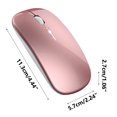 thumbnail image 3 of HCBY Dual Mode Wireless Mouse, 2.4G + Bluetooth 5.2, RGB Backlit, Silent Click, Rechargeable, Slim for Laptop, PC & Tablet, 3 of 3