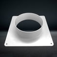 thumbnail image 4 of Bgsha Air Vent Duct Connector Flange Straight Ventilation Pipe Plastic Ducting Tools, 4 of 9