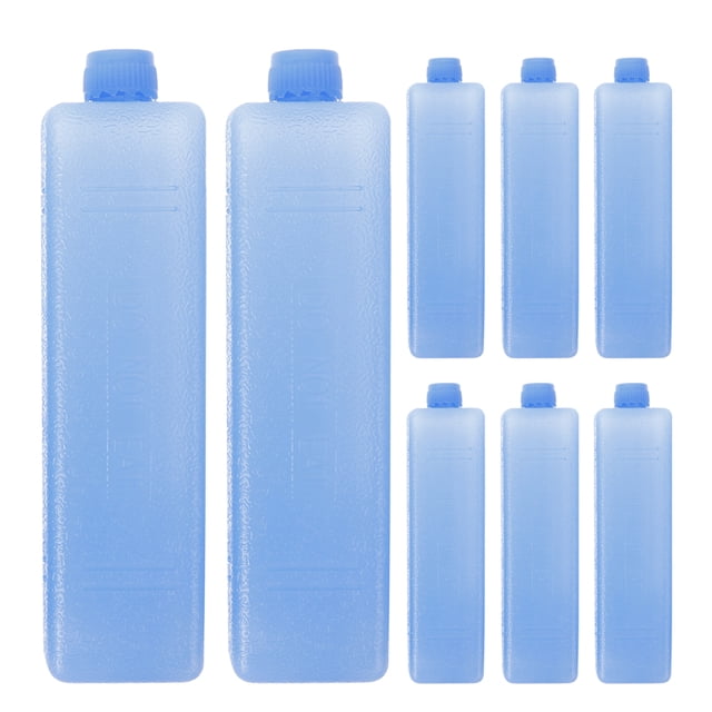 KAKOWELY milk ice pack 8 Pcs Long-Lasting Ice Packs for Coolers Reusable Freezer Packs Cooler Packs Cooler Freezer Packs Freezer Packs Outdoor Cooling Ice Packs