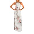 thumbnail image 1 of Pompotops Robe Longue Maxi Bohème d'Été Imprimée Soirée Plage Florale pour Femmes, 1 of 6