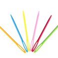 thumbnail image 3 of QJUHUNG plastic needles 40pcs Plastic Large Eye Sewing Needles Safety Weaving Tools for Kids Crochet Darning Sewing Handmade Crafts ( Needle   Random), 3 of 6