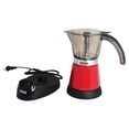 thumbnail image 1 of Imusa Electric Moka Maker 3 cup & 6 cup 480W - Red, 1 of 4