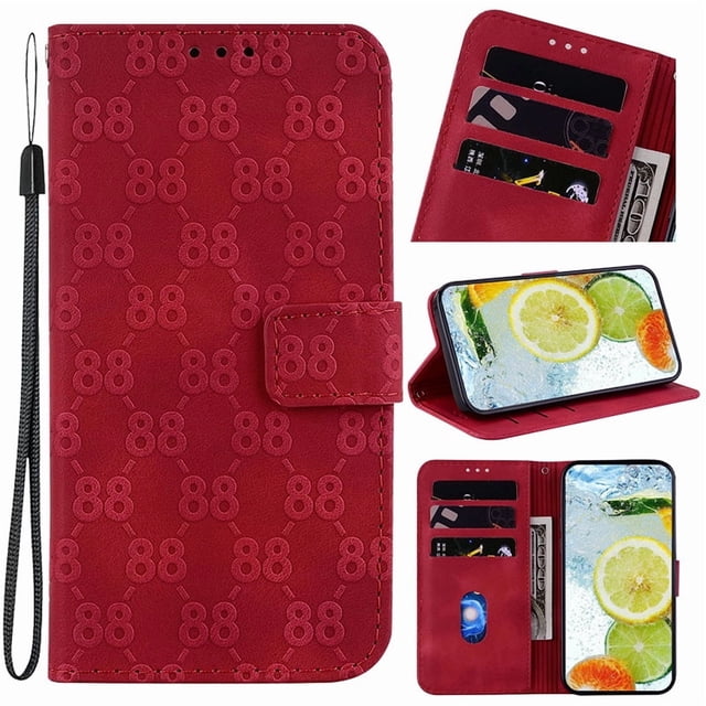 Card Holder Kickstand Case for Samsung Galaxy S6 S7 Edge S8 S9 S10 S10E S20 Plus Lite Shockproof Protective Cover