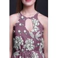 thumbnail image 4 of Bimba Robe Longue Décontractée à Col Licou pour Femme avec Fentes Latérales, Imprimée, Tenue de Fête - Très Petit, 4 of 6