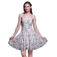 thumbnail image 1 of Bimba Robe d'Été à Bretelles Spaghetti à Imprimé Floral Robe de Plage pour Vacances et Fêtes-Xxx-Grand, 1 of 5