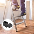 thumbnail image 4 of LOLIPPYY Frame Ladder Feet Round Wear Resistant Black 2Pack Home Use, 4 of 8