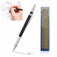 thumbnail image 1 of braveheart Automatic Pencil Set Smooth Writing Drawing Suitable For All Ages Soft black and yellow, 1 of 6