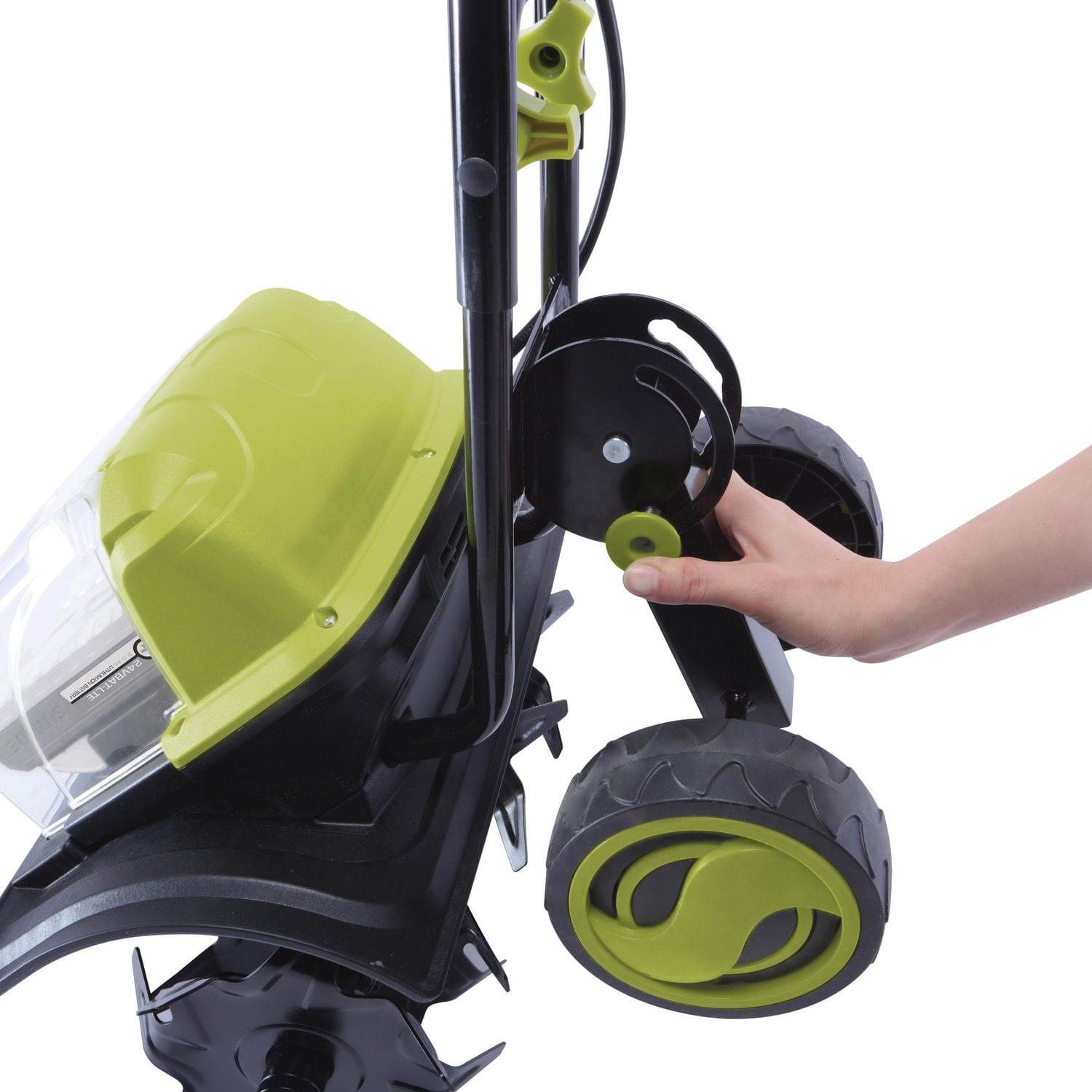 Sun Joe 24V-X2-TLR14 48-Volt* IONMAX Cordless Garden Tiller/Cultivator Kit | with 2 x 2.0-Ah Batteries + Dual Port Charger