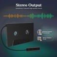 thumbnail image 3 of Car Cassette Adapter,  5.0 Car Cassette Converter 4 Channel with USB Cable for Car Stereo, 3 of 7