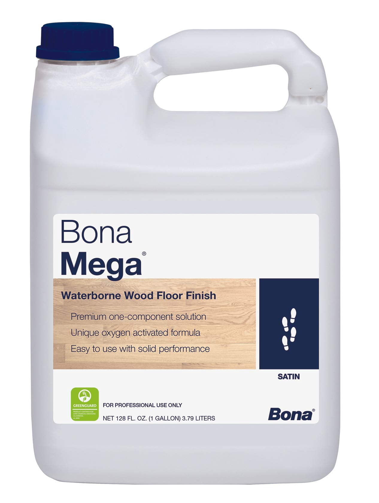 Bona Mega Wood Floor Finish Satin 1 gallon