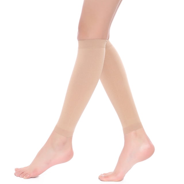 Maytalsory Bas de Compression pour Femmes Hommes Confort et Léger Résistance aux Impacts Couleur Peau L 1Ensemble