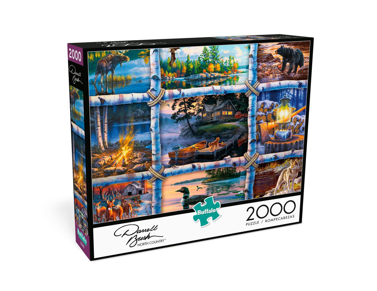 Buffalo Games - Le puzzle Darrell Bush - North Country - en 2000 pièces