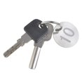 thumbnail image 5 of Aspire 25 PACK Numbered Key Chains, Stainless Steel Number ID Tags with Ring 1 to 25, 5 of 5