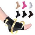 thumbnail image 2 of 6 Pairs Dr Sock Soothers Socks Anti Fatigue Compression Foot Sleeve Support Brace Sock For, 2 of 7