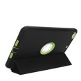 thumbnail image 4 of Mignova For New iPad 9.7 2017/2018 Case Heavy Duty Full Body Rugged Protective Case with Auto Sleep/Wake Up Stand Folio&Three Layer Design for Apple iPad 9.7 inch 2017/2018 (Black+Green), 4 of 9