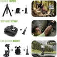 thumbnail image 2 of GoPro HERO11 (HERO 11) Black Creator Edition - Includes Volta (Battery Grip, Tripod, Remote) Waterproof Action Camera + 64GB Card, 50 Piece Accessory Kit and 2 Extra Batteries, 2 of 9
