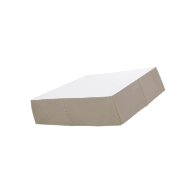 Solid Color Hotel Pleated Bed bed bedspread Skirt Wrinkle & Fade Resistant Khaki _Twin