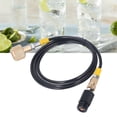 thumbnail image 3 of Soda Refill Adapter CO2 Cylinder Cartridge Fill Tank Connector with 60in Hose CGA320 CO2 Tank Soda Machine Connector, 3 of 7