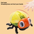 thumbnail image 4 of Yellow Electric Crawling Bee Toy With Lights Music Pull String Universal Insect Learning Toy For Babies Toddlers Parent Child Interaction 5.91X5.12X3.94In 0.30Lb, 4 of 7