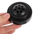 thumbnail image 2 of Mini Flag Holder Stand for Small Flags Office Outdoor Use Black Plastic 8-hole, 2 of 9