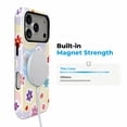thumbnail image 2 of SKLYDDI Étui au Design Floral Esthétique pour iPhone 15 Plus, Compatible avec MagSafe, 2 of 7