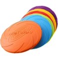 thumbnail image 1 of 6 Pack Flying Disc, Rubber Flying Discs For Dogs(18cm), 1 of 4