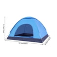 thumbnail image 3 of LSLJS Instant Automatic Expansion Up Lightweight Camping Tent Outdoor Easy Set Up Automatic Family Travel Tent Portable Backpacking Ultralight Windproof, 3 of 8