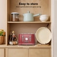 thumbnail image 4 of LONGDEEM 4 Slice Toaster, 6 Browning Options, Wide Slots, High Lift Lever, Dual Controls, Red, 4 of 7