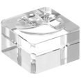 thumbnail image 1 of Miangastore Crystal Ball Stand Clear Educational Ball Model Holder Glass Ball Base Stand with Camber Concave for Display, 1 of 8