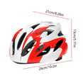 thumbnail image 2 of Children's Special Riding Protective Helmet For 2-13 Years Old Boys And Girls, Lightweight Breathable With Sun Visor Hole Ventilation System, Adjustable Head, A, 2 of 5