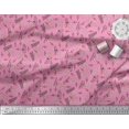 thumbnail image 3 of Soimoi Crepe Silk Fabric Notes,Piano & Guitar Musical Instrument Printed Fabric 1 Yard 42 Inch Wide, 3 of 3