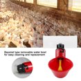 thumbnail image 4 of Automatic Quail Waterer Chicken Water Poultry Drinker Poultry For Chicken, 4 of 8