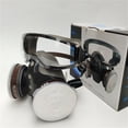 thumbnail image 3 of Full Face Painting Spraying Decoration Mask with Wide Field of View - Woodworking Gas Mask for Protection, 3 of 5