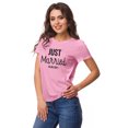 thumbnail image 2 of Inkdotpot T-Shirt Personnalisé pour Femmes Juste Mariés Annonce de Mariage Chemise-Dn, 2 of 8