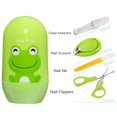thumbnail image 2 of pitrice 4pcs Baby Nail Care Set Infant Nursing Manicure Nails Trimmer Scissors Clippers with Cartoon Animals Storage Box, 2 of 8