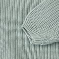 thumbnail image 3 of Kcodviy Tout-Petit Bébé Fille Garçon Tout-Petit Fille Chandail à Capuchon Chandail Tricoté Col Rond Grandes Filles Chandail à Capuchon Manches Longues Chandail Molletonné Cardigan pour Fillette Vêtements d'Automne Hiver, 3 of 5