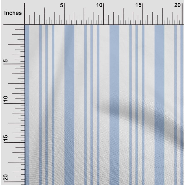 oneOone Viscose Jersey Fabric Stripe Print Sewing Fabric BTY 60 Inch Wide