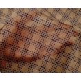 thumbnail image 5 of oneOone Silk Tabby Brown Fabric Block Sewing Craft Projects Fabric Prints By Yard 42 Inch Wide-5C, 5 of 5
