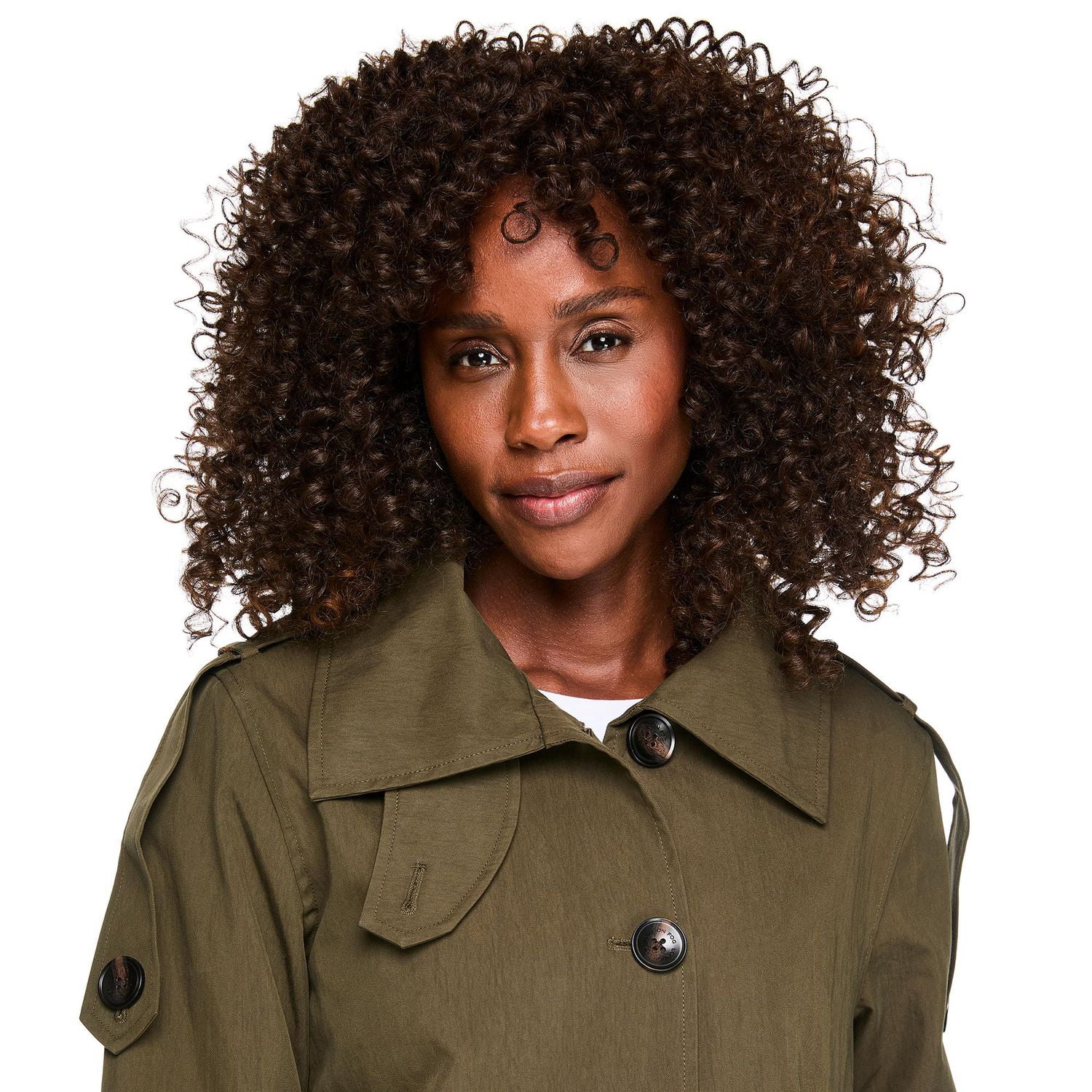 Imperméable écourté London Fog pour femmes