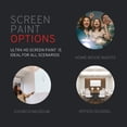 thumbnail image 4 of Peinture pour Écran de Projecteur - Haute Définition, 4K, Blanc Ultra - Gallon, 4 of 5