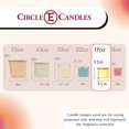 thumbnail image 4 of Circle E Candles, Creme Brulee Scent, Medium Size Jar Candle, 17oz, 2 Wicks, 4 of 4