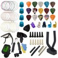 thumbnail image 2 of <p>Guitar Pick Kit, Guitar Accessories Set Capo 66Pcs Lightweight  For Mandolin</p>, 2 of 7