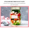thumbnail image 2 of 1 Roll/500pcs English Record Date Stickers Kitchen Food Date Label Stickers, 2 of 9