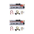 thumbnail image 4 of Shengyu PCI-E 1x to 16x Adapter with LED Indicators High Speed PCI- Extender Red 2Set, 4 of 6