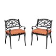 thumbnail image 2 of Homestyles Sanibel Aluminum 5 Piece Outdoor Dining Set in Black, 2 of 9