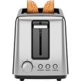 thumbnail image 1 of Chefman 2-Slice Toaster with 7 Shade Settings, Removable Crumb Tray, Bagel & Defrost Modes — Black, New, 1 of 7